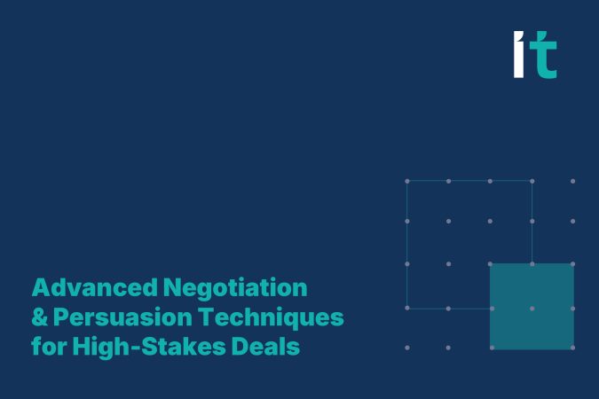 Advanced Negotiation